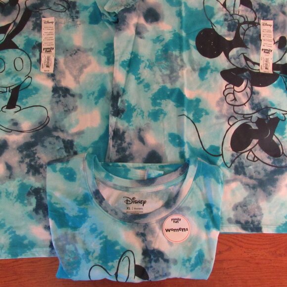 3 Brand New Disney Mickey Mouse & Minnie Mouse Tie -Dye T-Shirts! Kohls - Picture 3 of 9